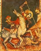 VITALE DA BOLOGNA St George 's Battle with the Dragon oil painting artist